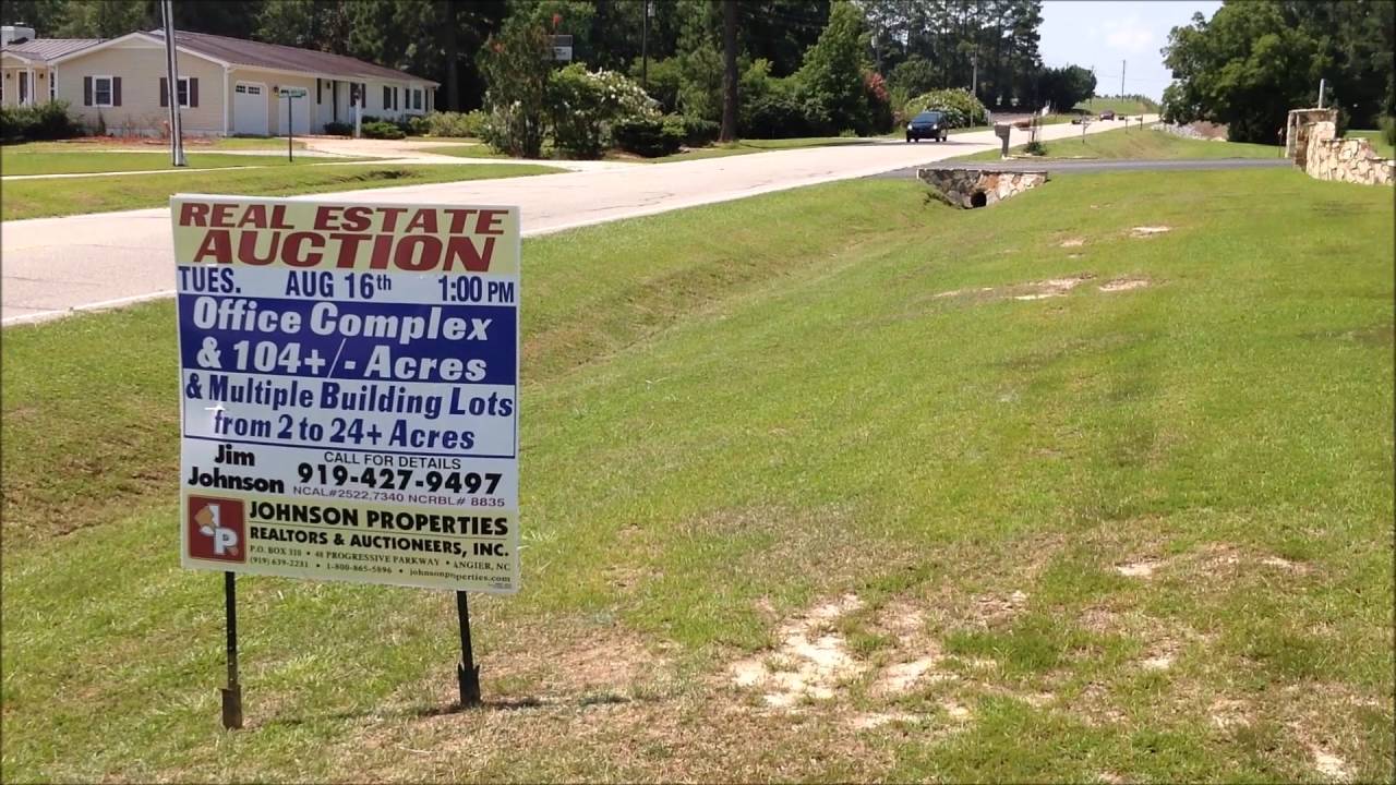 AUCTION Tuesday, August 16th at 100pm 5901 NC Hwy 50 in Benson 104