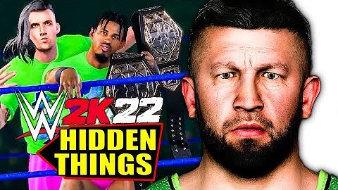 WWE 2K22: 5 Hidden Features! SECRET Fix, MSK & More Things You Might Not Know