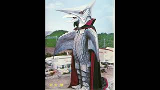 Zigra From Gamera VS Zigra (1971) But Hes Wearing A Black/Red Cape #aivideo @chaoemperorproduction