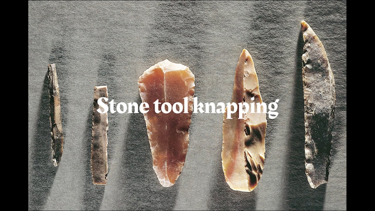 Stone Tool Knapping with Dr. Tosabanta Padhan YouTube
