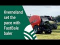 Kverneland sets the pace with FastBale baler