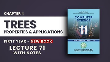 4.4 Tree Data Structure | Properties and Applications Explained | Class 11 Computer Science