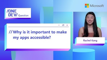 Why is it important to make my apps accessible?