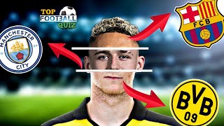 GUESS THE 3 HIDDEN PLAYER IN ONE PICTURE | QUIZ FOOTBALL 2023