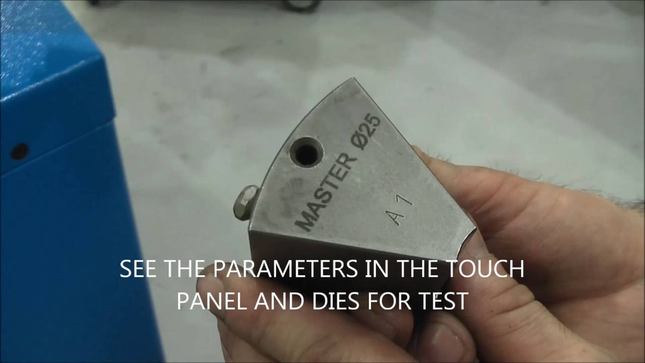 Опрессовочный станок Tubomatic V159 ES - замена датчика положения к станкам