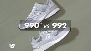 NEW BALANCE 990v5 VS 992! Which one is BETTER?