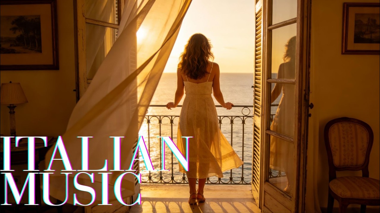 Italian Love Songs 🇮🇹 | Vintage Romance Echoing Through Old Italian Streets