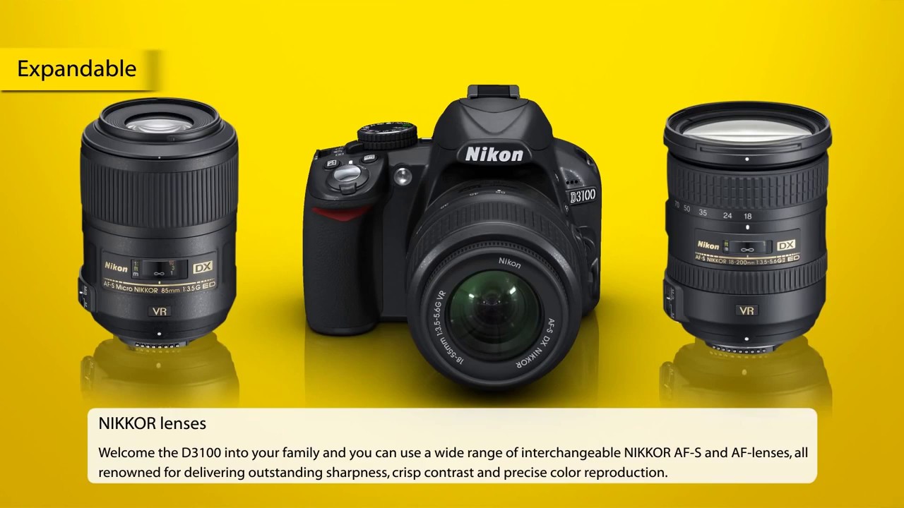 NIKON D3100 YouTube