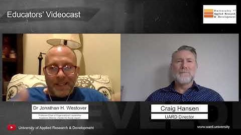 Masters in Leadership & Management Videocast, #37 Dr Jonathan H  Westover