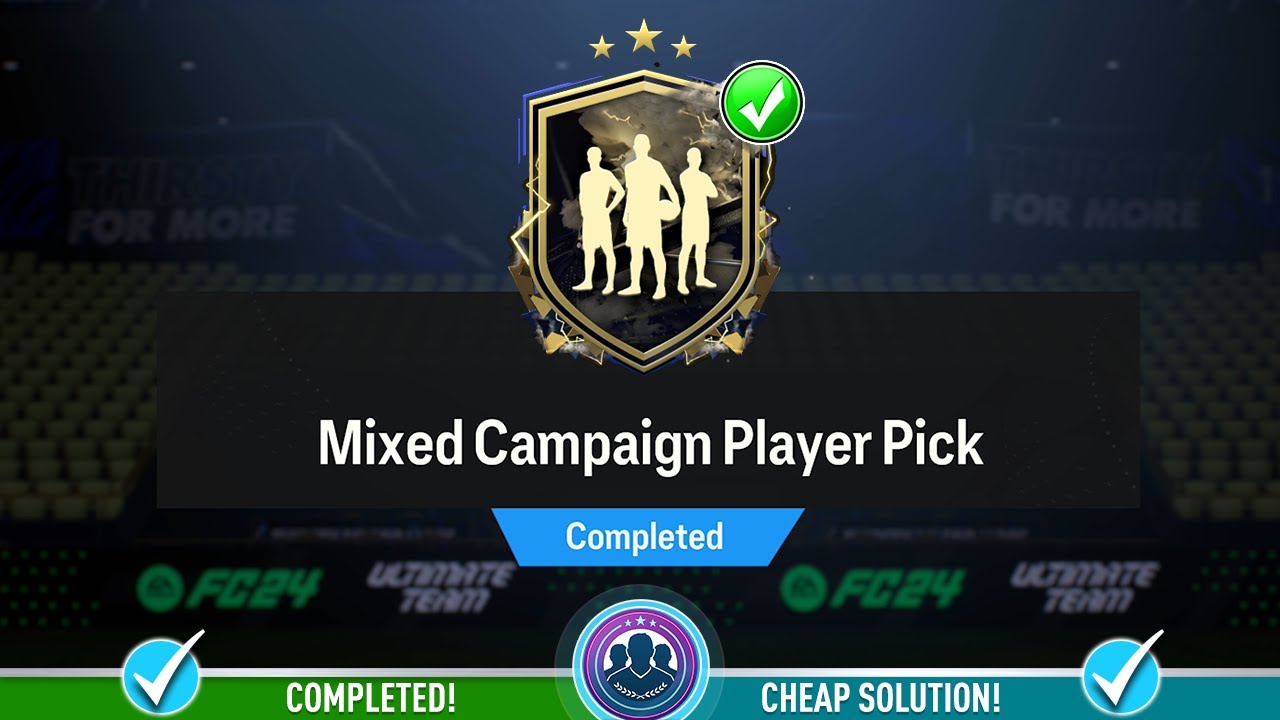 New Mixed Campaign Player Pick SBC Pack Opened! - Cheap Solution & Tips - FC 24