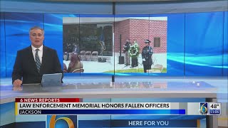 Jackson memorial ceremony honors fallen law enforcement officers
