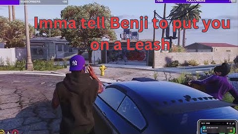 Kai from Ballas presses Draco from Seaside… (Nopixel) | GTA RP