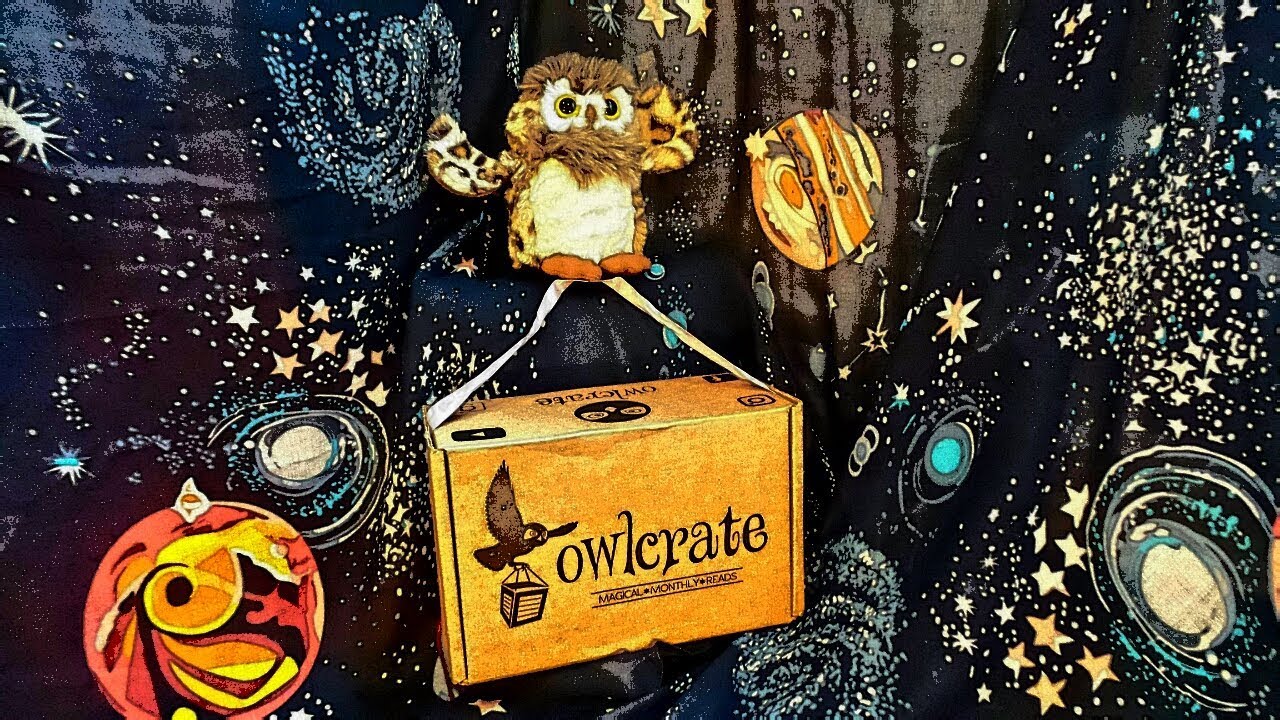 Owlcrate THE DARK SIDE Unboxing April 2019 With Errol the Owl from ⚡