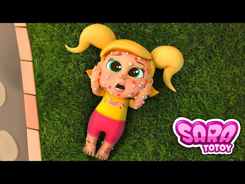 Educatieve Kinderanimatie-Het Verhaal van Sara met Waterpokken die Leren voor Zichzelf te Zorgdragen