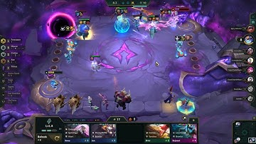 League of Legends TFT Hyper Roll Few Tanks Team 90% run for a win!