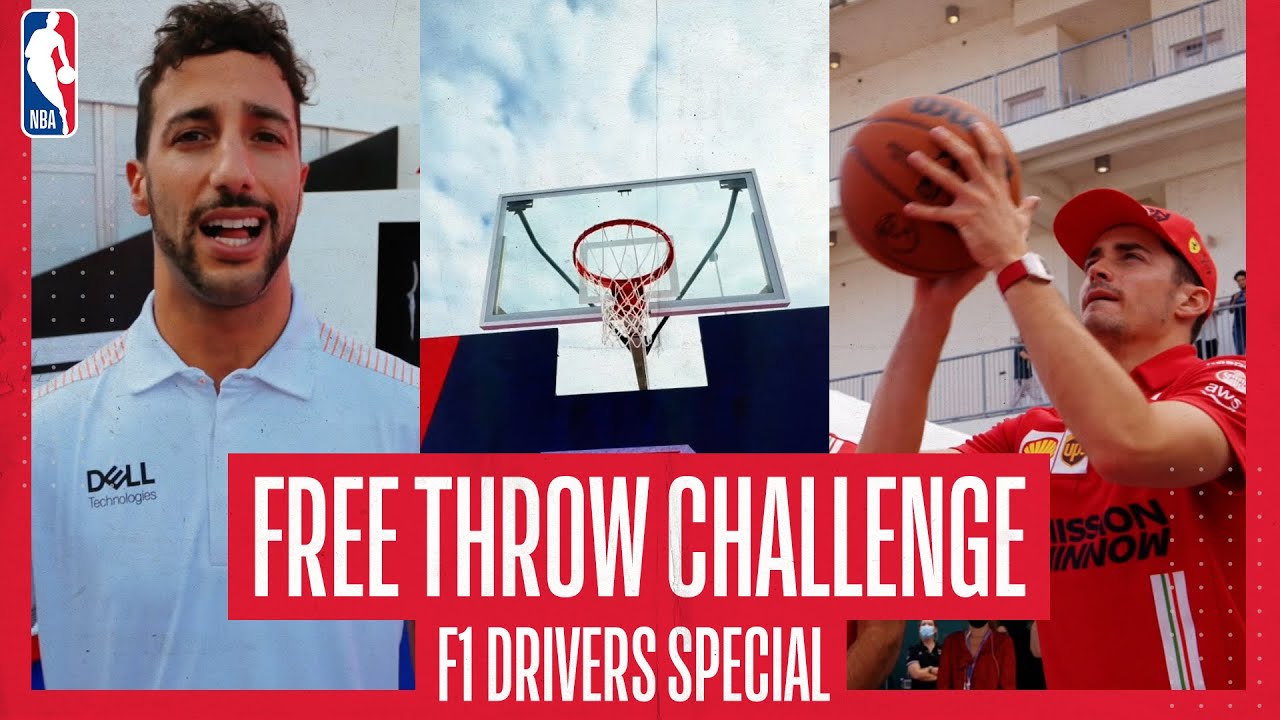 Formula 1 Drivers as NBA Players