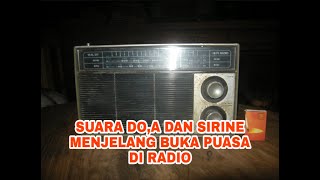 DO,A DAN SIRINE MENJELANG BUKA PUASA DI RADIO