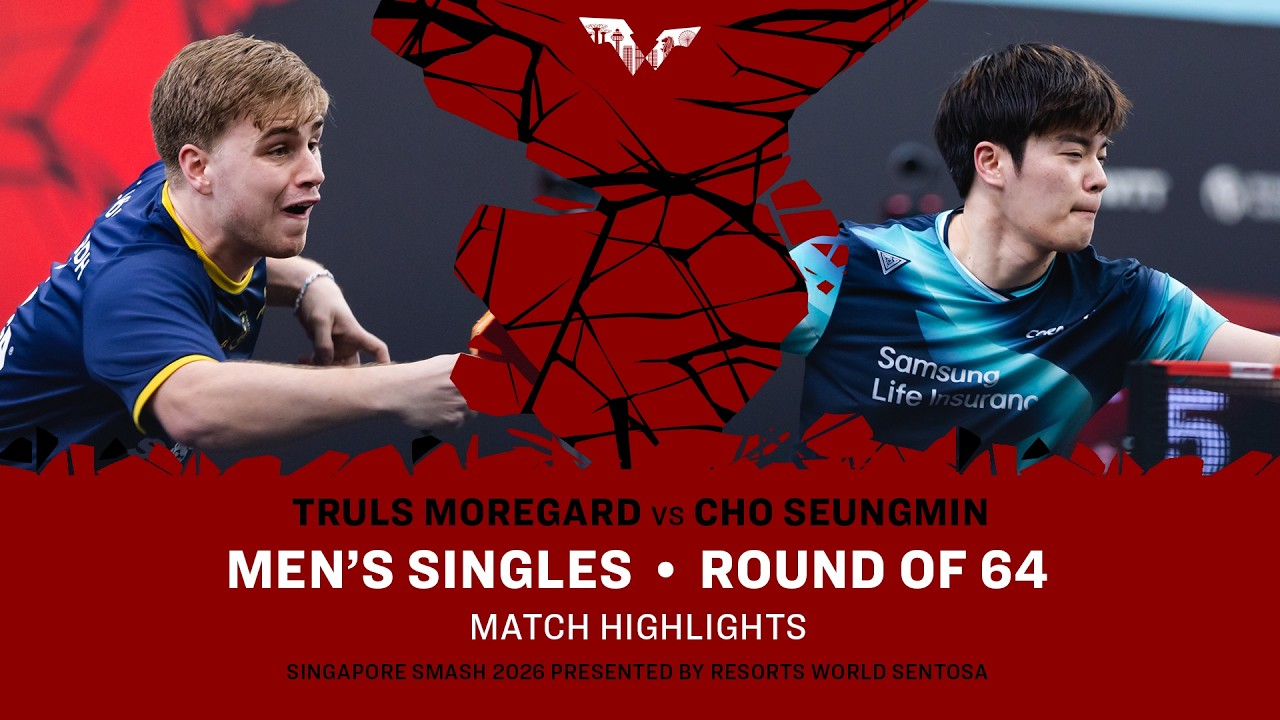 Truls Moregard vs Cho Seungmin | MS R64 | #WTTSingapore2026