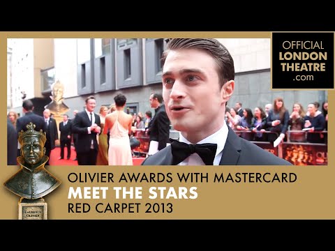 Updated(2): Daniel Radcliffe attends Olivier Awards