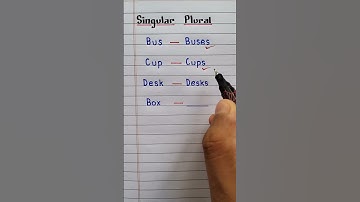Singular and Plural | Part 19 | #grammar