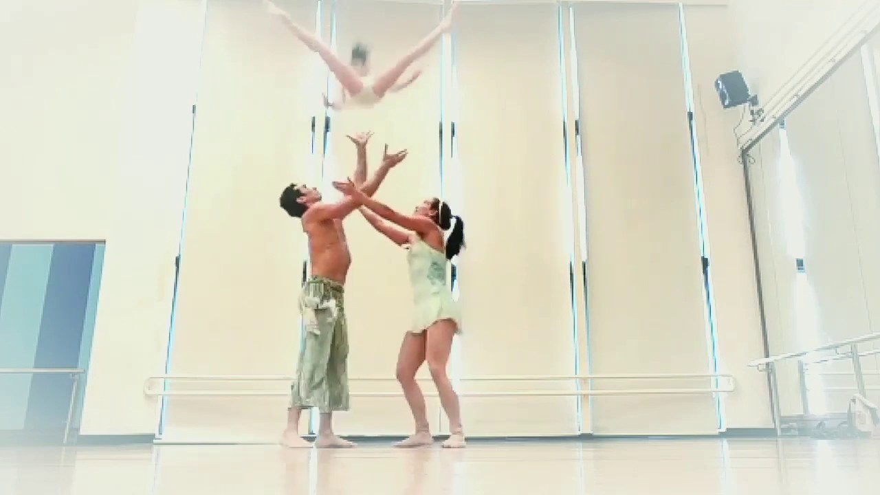 The Acro Family Lumaria Rehearsal