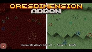 Ore Dimension Addon for Minecraft Bedrock | Ores Dimension