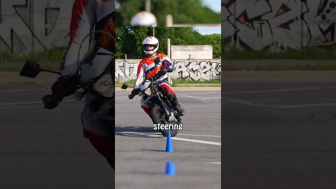 Why leaning doesn't work on a motorcycle
