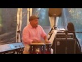 Richie Flores on the Congas
