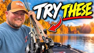 5 Baits I TRUST to Find Bass in October!