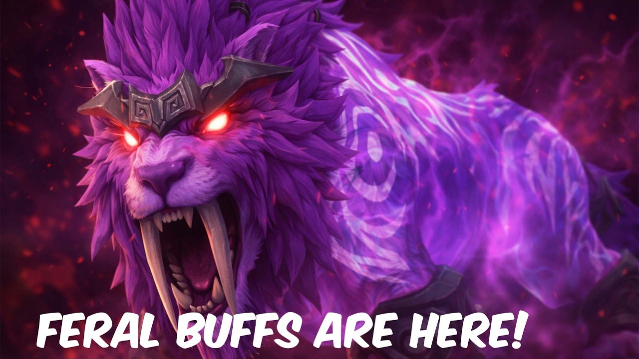 Баффы для друида-дикаря уже здесь! - PvP в полночь для друида-дикаря