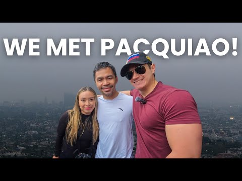 We Finally Met Manny Pacquiao… and THIS Happened! 🥊🇵🇭