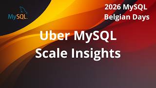 Running MySQL at Uber's Scale