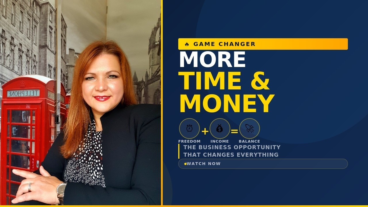 The Business Opportunity That Gives You MORE TIME & MORE MONEY (Here's How)