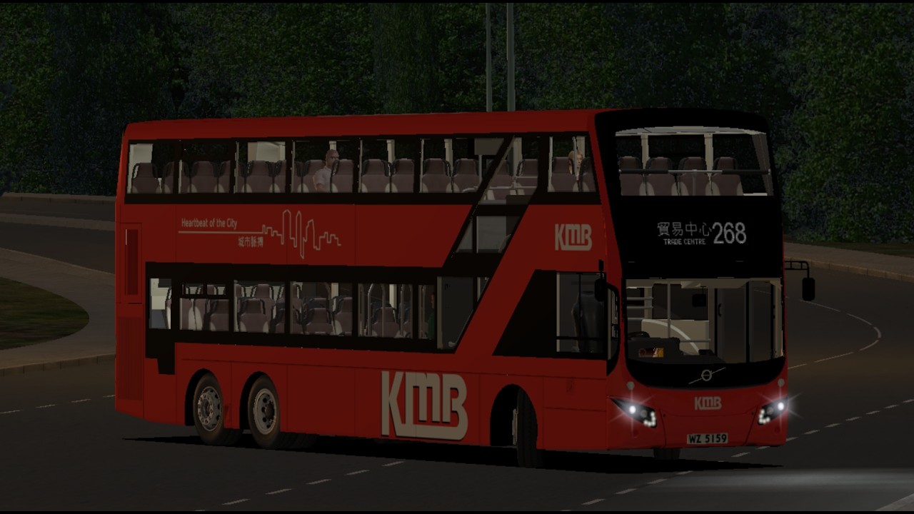 OMSI 2 Cherryland KMB V6X5 WZ5159 268 激安御苑 往 貿易中心