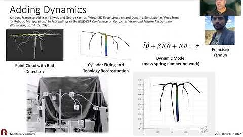 George Kantor - A perception pipeline for modeling plant geometry and mechanics