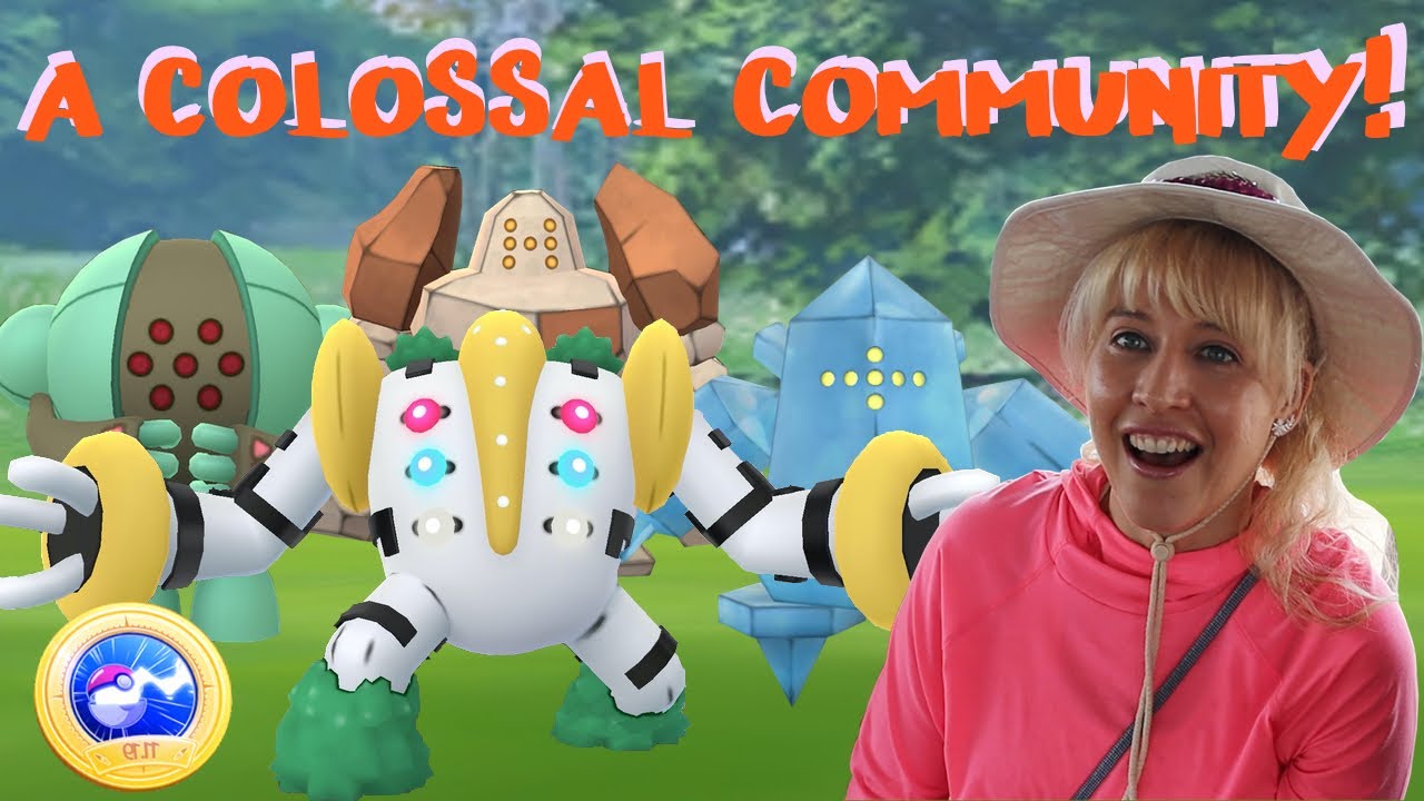 A Colossal Community!! Pokèmon Go Regigigas Special Research Quest 2019