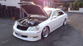 【売約済】マジェスタ4.3Ｃ‐Ｆ黒革サンルーフモデリスタ千葉県カーショップライズ市原店