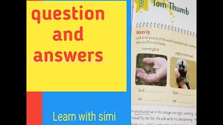 English | Tom thumb | starburst | class 3 | question and answers |Learn with simi