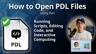 How to Open PDL Files (Perl)