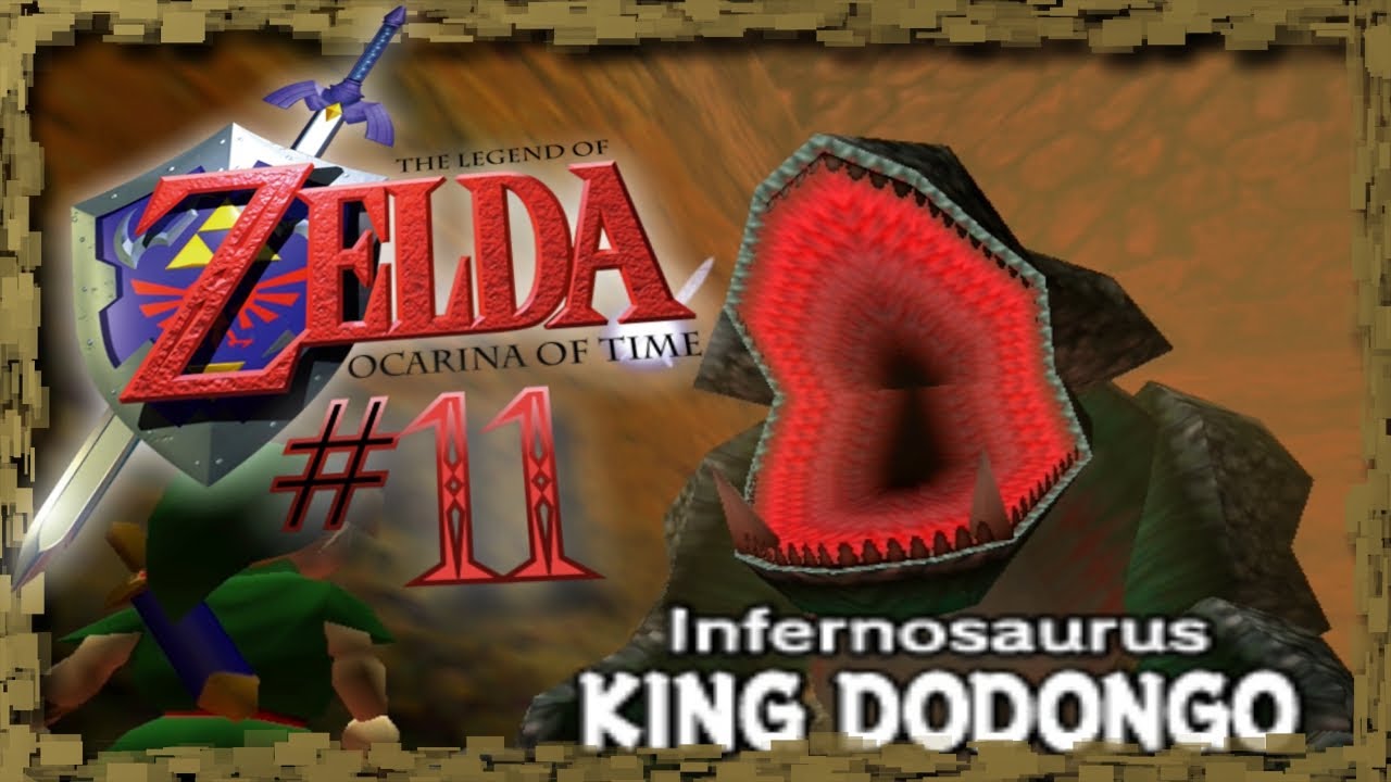 THE LEGEND OF ZELDA OCARINA OF TIME 11 Feuerspucker King Dodongo