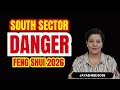 Feng Shui 2026: South Sector WARNING — 5 Yellow + Tai Sui (What Not to Do)