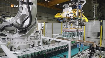 Case Packer For Shrink Packs And Bottles | Cybernetik Robotic Automation