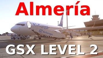 [P3Dv4] Almería RNAV Approach (+ GSX Level 2)