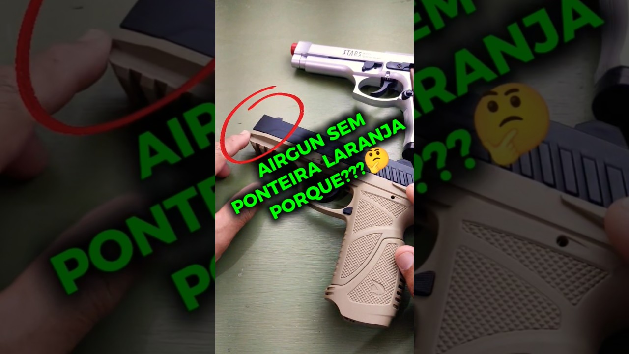 PORQUE AIRGUNS NÃO USA PONTEIRA??? 