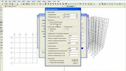 SAP2000 Tutorial 3   Defining Section Properties   Beam and Column by  Prashant Rawal