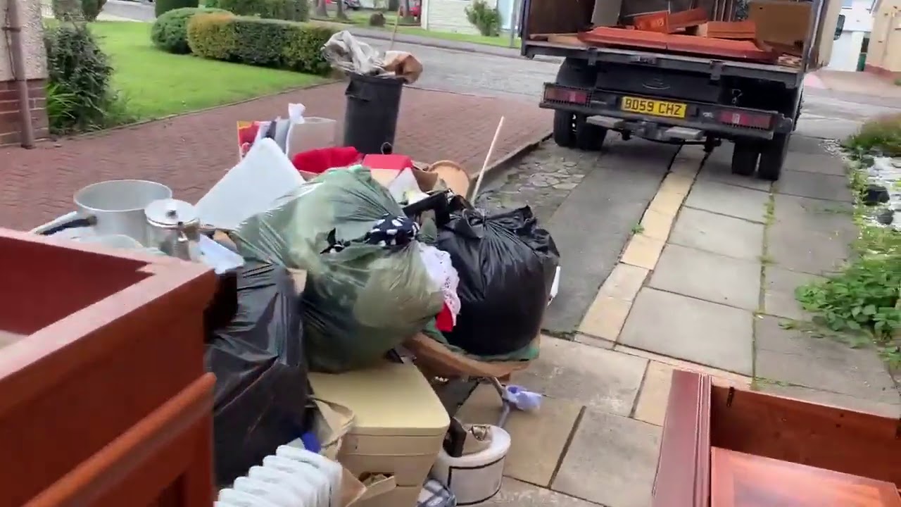 Junk Disorderly & Rubbish Removal Glasgow YouTube