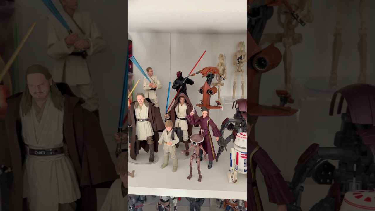 Star Wars - THE BLACK SERIES - Ep. 1 - The Phantom Menace Display!