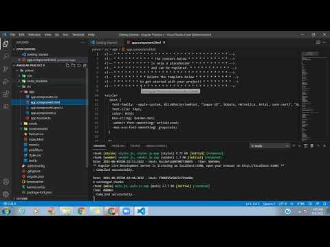 Angular Project Creation Tutorial#3
