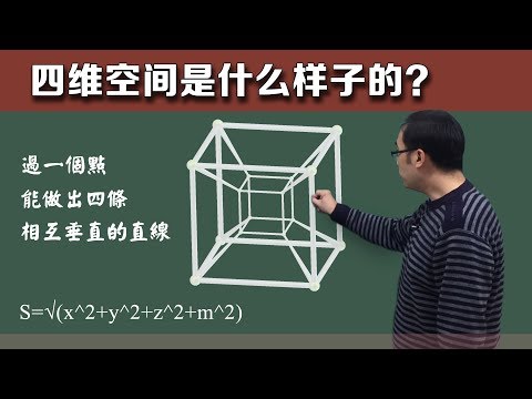 What does four dimensional space look like?Mr Lee describes it within 6 minutes