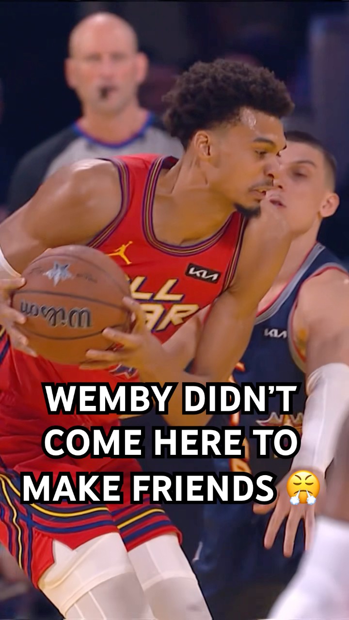Wemby’s first #NBAAllstar points ?